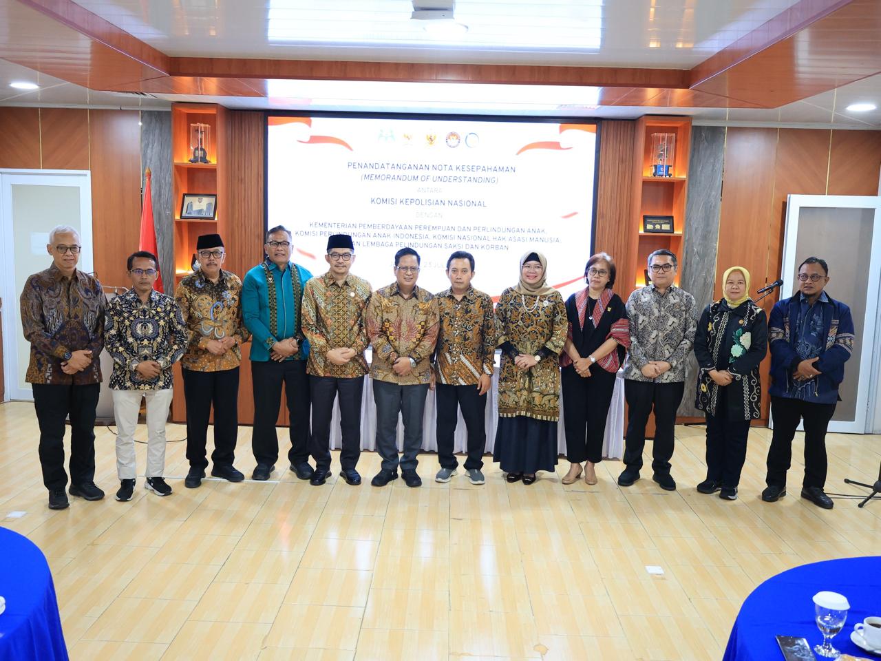 Kompolnas Bersama Lintas Lembaga Perkuat Kolaborasi Perlindungan Perempuan dan Anak