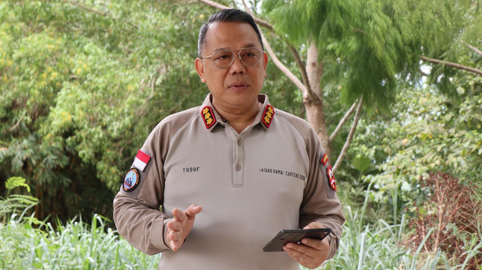BRIPDA JHON GALU SITUMORANG TERLUKA DITEMBAK DI TOLIKARA, SATGAS KEPOLISIAN OPERASI DAMAI CARTENZ KEMBANGKAN PENYELIDIKAN